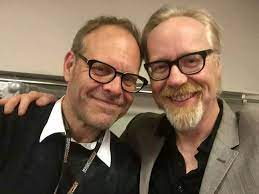 Did adam savage just accidentally reveal michaels real name? Alton Brown And Adam Savage Myth Busters Film Movie Alton