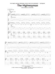 The Highwayman Sheet Music To Download