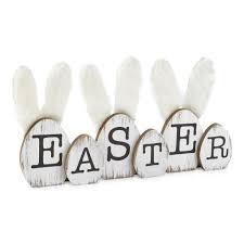 One week after jcpenney kicked off its first penney days sale, the department store chain has started a today only, jcpenney is also selling jcpenney home towels in the color flax for 1 cent. Jcpenney Home Easter Sign With Bunny Ears Tabletop Decor