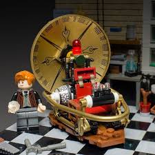Classic Time Machine Closeup Classic Lego The Time Machine Cool Lego Creations