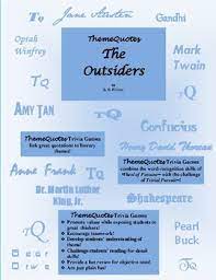 Elmo's fire (1985), about last night. The Outsiders Trivia Game Fun For The Whole Class Tpt