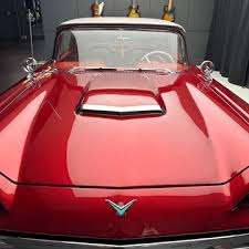 Image result for Grenadier Red 1958 Thunderbird
