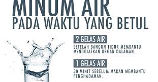 Ramai yang tak tak tahu kelebihan minum air putih ketika perut kosong. 4 Masa Terbaik Minum Air Kosong Miza Talib
