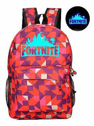 Fortnite Battle Royale Backpack Luminous Game Fortnite School Book Bags Ebay In 2020 Bags Backpacks Bookbags