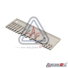 Us 6 99 Wire Metal Sheet Thickness Gauge 229895 Welding Gage Plated Size Inspection Tool Better Quality Than Miller Type In Gauges From Tools On