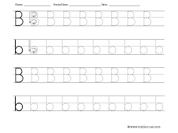 Free Letter Tracing Worksheets Tracing Letter B Printable Alphabet Worksheets Letter Tracing Printables Letter Tracing Worksheets