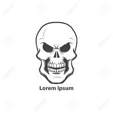 Heat resistant vinyl is great for flash curing & low temp bake cycles. Simple Skull Design Tattoo Elegant Arts Tattoo