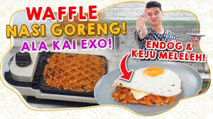 Lantas bagaimana sih cara membuat dawet dari tepung beras? Chef Arnold Masak Waffle Nasi Goreng Ala Kai Exo Intip Cara Bikinnya Okezone Lifestyle