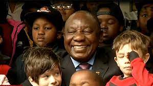 Matamela cyril ramaphosa (born 17 november 1952) is a south african politician serving as president of south africa since 2018 and president of the african national congress (anc). Ramaphosa Visits Children S Hospital On Mandela Day Sabc News Breaking News Special Reports World Business Sport Coverage Of All South African Current Events Africa S News Leader