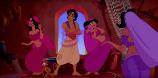 Oryginalna, rysunkowa wersja jednego z najbardziej znanych przebojów disneya, w którego tytułowy głos wciela się robin williams. Disney Pomalowal Bialoskorych Aktorow Na Planie Aladyna I Teraz Sie Tlumaczy