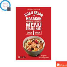 Termasuk di dalamnya kemampuan merencanakan eksperimen karya tulis. Buku Resep Masakan Msk2n134 Besar Panduan Lengkap Menu Seharihari Untuk 1 Tahun Shopee Indonesia