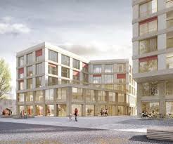 Realisierungswettbewerb Bauquartier Mk 3 Am Bauhausplatz Munchen Architektur Visualisierung Konzept Architektur Realisierungswettbewerb