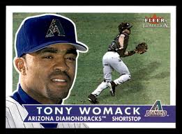 2001 Fleer Tradition #92 Tony Womack Arizona Diamondbacks