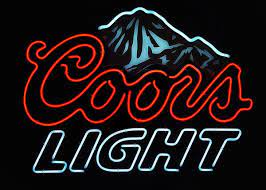Coors light logo google search beer logos beer signs. Coors Light Sign By Linda Tiepelman Neon Beer Signs Neon Signs Neon Light Signs