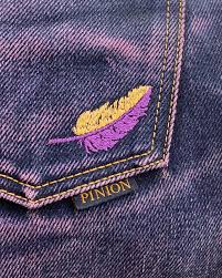 Photos aren't doing any justice. Pinion heavyweight purple fade denims.  Gnarly!!