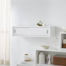 aspect white 47 5 floating cube shelf with doors crate and barrel shelves vintage industrial furniture ikea bathroom