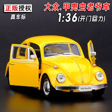 Ar is not available for this model yet. Transformers Bumblebee Volkswagen Beetle Classic Car Alloy Car Model Open Door Pull Back Children S Toy Car Shopee Singapore