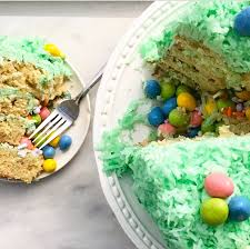 Easter egg layered cake i heart nap time. Easter Egg Hunt Cake E2 Bakes Brooklyn