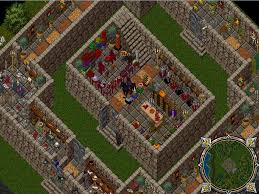 A Decorated Castle On The Renaissance Ultima Online Free Server Www Uorenaissance Com Ultima Online Castle Clash Of Clans