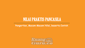 Menghindari sikap dan perilaku yang memaksakan pendapat dan ingin menang sendiri c. Nilai Praksis Pancasila Pengertian Macam Macam Nilai Beserta Contoh