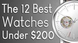 Automatic watches don't have to be expensive. The 12 Best Men S Watches Under 200 Styles Of Man
