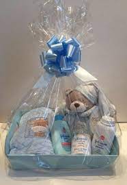Baby Boy Gift Basket Baby Hamper Baby Shower Gift New Born Baby Boy Blue Ebay Babybat Baby Shower Baskets Baby Shower Gifts For Boys Baby Shower Gift Basket