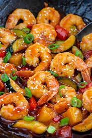 The king prawns have a light crisp coating. Sweet And Sour Shrimp The Recipe Critic