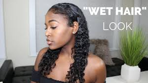 Amazing short curly haircuts for women to try out this season. Kim Kardashian Teyana Taylor Wet Hair Look On Curly Hair Youtube Curly Hair Styles Wet Look Hair Wet And Wavy Hair