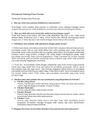 Pertanyaan tentang risk and return. Blk Pertanyaan Pdf