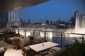 The dubai fountain is a dancing fountain show next to the dubai mall and burj khalifa. A E Recommends Dining At Opso In The Dubai Mall And Soaking Up The City Views A E Magazine