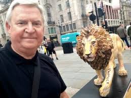 The colourful "Lions of London"