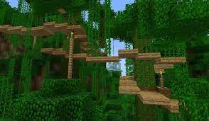 Jungle Bridge Walkway Elements Detail Minecraft Walkway Minecraft Walkway Ideas Cute Minecraft