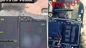 2:18.7 + new isp to save ib table. Oppo F9 Isp Pinout For User Lock Remove Emmc Programming Jumper Ways By Gsm Free Equipment Youtube