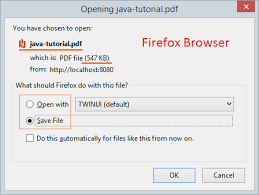 This means it can be viewed across multiple devices, regardless of the underlying operating system. Spring Boot File Download Example