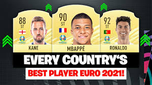 Uefa women's euro 2022, a women's association football tournament originally scheduled for 2021 and now scheduled to take place in 2022. Every Euro 2021 Country S Best Player Youtube