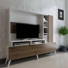 Ideal Tv Unitesi X1023 Beyaz Ceviz Tv Unitesi Tv