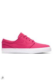 The pink insole with speckles of paint give color creates an exciting accent to the shoe. Nike Zoom Sb Stefan Janoski Canvas Sneakers 615957 607 Rush Pink Rush Pink Gum Yellow