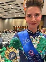 RIONA! A stunning 5th place in Trad Set U14 and