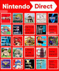 Discover the magic of the internet at imgur, a community powered entertainment destination. Meh Nintendo Direct Bingo Nintendo Know Your Meme
