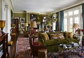 Beautiful Green Room 3 Maison Confortable Decoration Salon Anglais Maison
