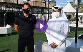 Maybe you would like to learn more about one of these? Nasser Al Khelaifi Welcomes Roger Federer To Qatar Exxonmobil Open 2021