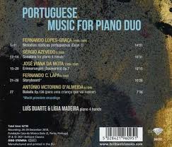 Luis d mota, david mota, louis mota. Portuguese Music For Piano Duo Luis Duarte Ligia Madeira La Boite A Musique