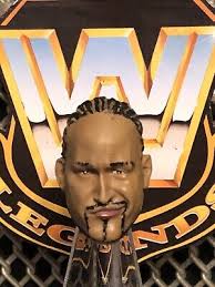 WWE MVP Head Only Accessory For Wrestling Figure Custom Fodder Classic Hurt  Bus