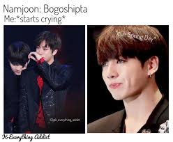 Whenever Spring Day Comes On Bts Iheartawards Bestboyband Btsmemes Springday Bogoshipta Btsspringday Btscrying Jungkook Bts Funny Bts Boys Bts Memes