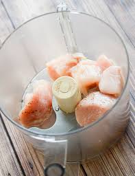 to grind chicken in a food processor