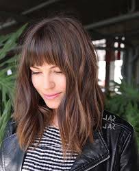 Short bob haircut with bangs. 30 Incredible Lob Hairstyles With Bangs You Have To See Bangs
