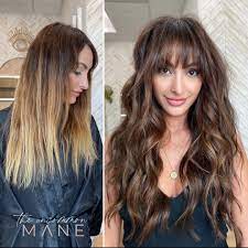 You may choose from a variety of styles and haircuts such as side swept bangs, blunt cut bangs, layered hairstyles with bangs, or longer. Long Hair With Bangs 38 Best Examples For 2021