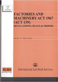 Factories And Machinery Act 1967 Act 139 Joshua Legal Art Gallery