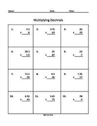 Learning multiplication can be difficult, but it doesn't have to be boring! 10 Multiplying Decimals Ideas Multiplying Decimals Decimals Multiplying