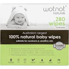 Buy Wotnot All Natural Baby Wipes 4x70 Pack Online At Chemist Warehouse
